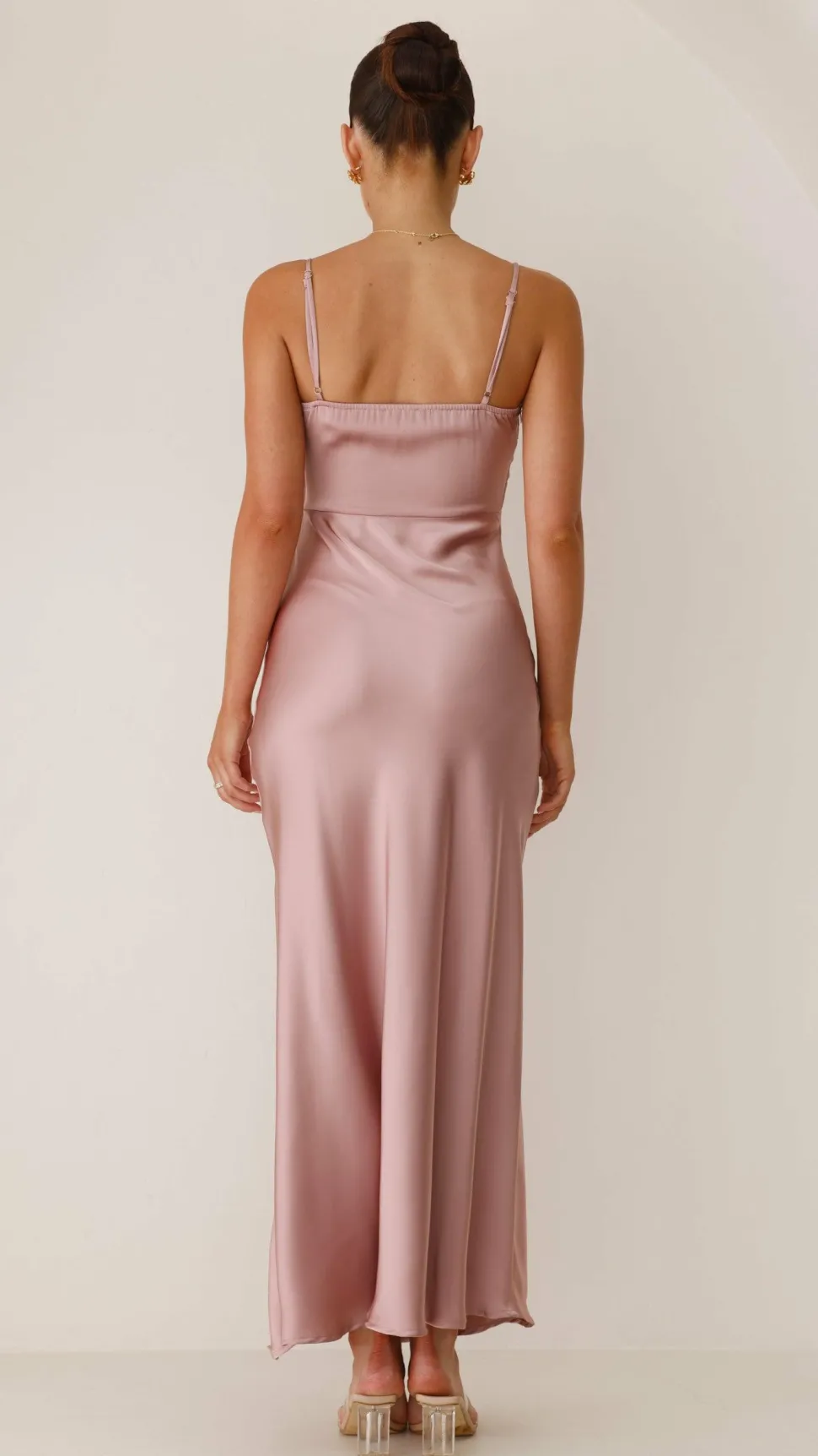 Ilana Maxi Dress - Dusty Pink