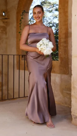 Ilana Maxi Dress - Mushroom