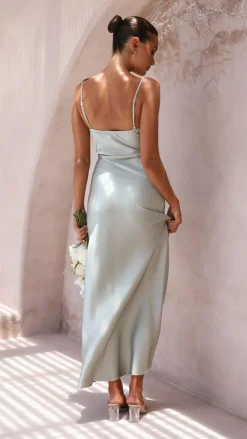 Ilana Maxi Dress - Olive