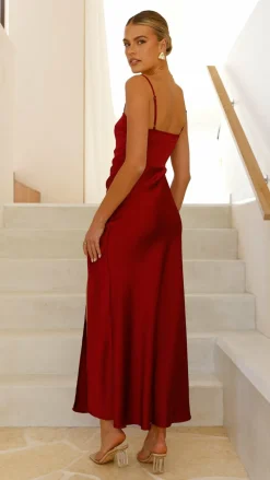 Ilana Maxi Dress - Wine