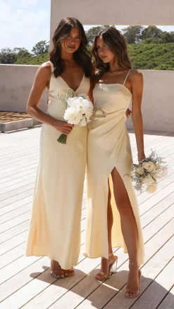 Ilana Maxi Dress - Yellow