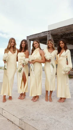 Ilana Maxi Dress - Yellow