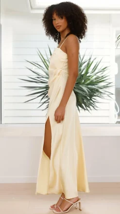 Ilana Maxi Dress - Yellow