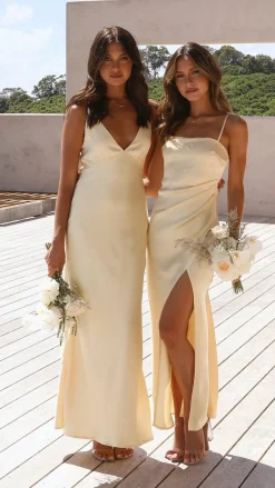 Ilana Maxi Dress - Yellow