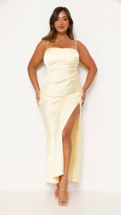 Ilana Maxi Dress - Yellow