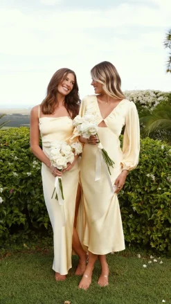 Ilana Maxi Dress - Yellow