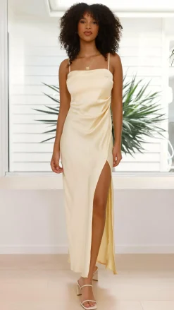 Ilana Maxi Dress - Yellow