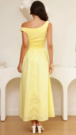 Immy Midi Dress - Yellow