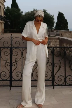 Imogen Button Shirt - Cream