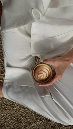 Imogen Button Shirt - Cream