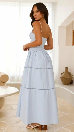 Isabella Maxi Dress - Blue