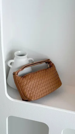 Isabelle Handle Bag - Tan