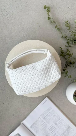 Isabelle Handle Bag - White