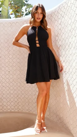 Ivy Mini Dress - Black