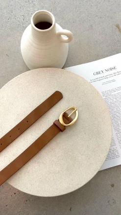 Jacory Belt - Brown/Gold