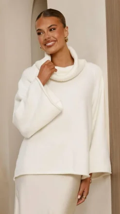 Jacques Knitted Jumper - White