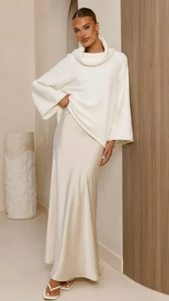 Jacques Knitted Jumper - White