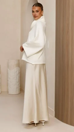 Jacques Knitted Jumper - White