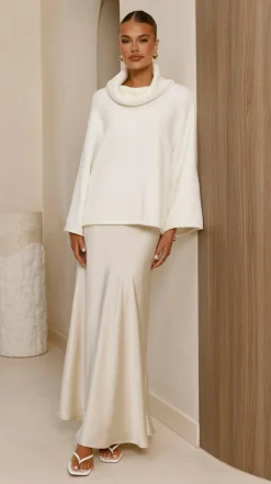 Jacques Knitted Jumper - White