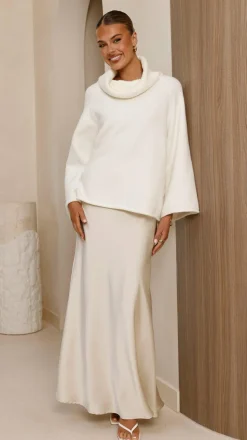 Jacques Knitted Jumper - White