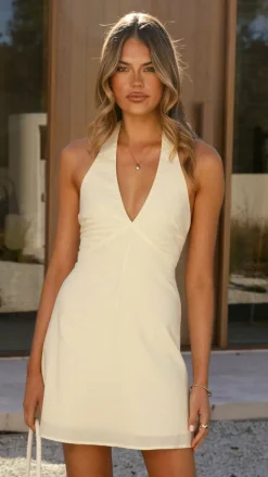 Jamela Mini Dress - Yellow