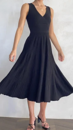 Jayde Knit Dress - Black