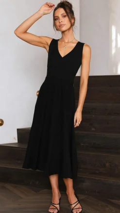 Jayde Knit Dress - Black