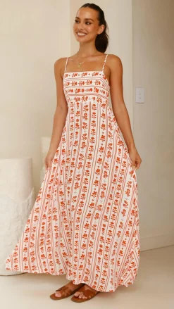 Jaylene Maxi Dress - Floral Love