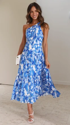 Jayma Maxi Dress - Blue Floral