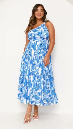 Jayma Maxi Dress - Blue Floral