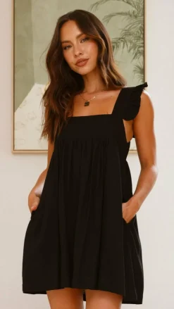 Josifine Mini Dress - Black
