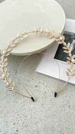 Juliet Halo Headband - Gold