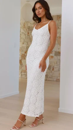 Kaden Maxi Dress - White