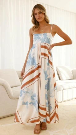 Kaethe Maxi Dress - Amore Print