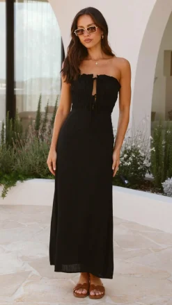 Kahli Maxi Dress - Black