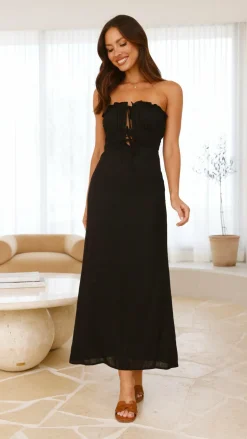 Kahli Maxi Dress - Black