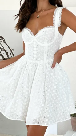 Kaiya Mini Dress - White