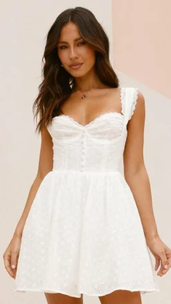 Kaiya Mini Dress - White