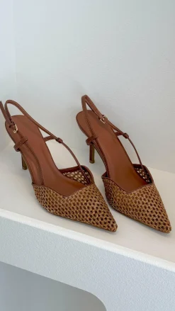 Kameron Heel - Dark Tan Natural