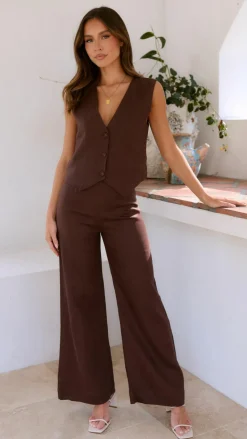 Karah Pants - Chocolate