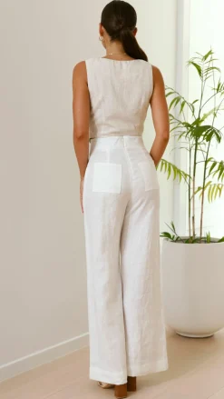 Karah Pants - White