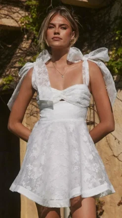 Karis Mini Dress - White