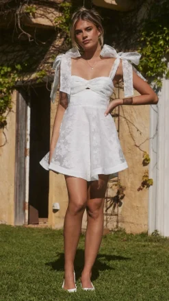 Karis Mini Dress - White