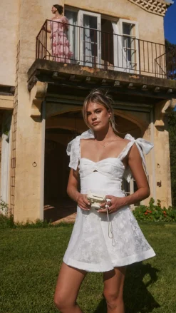 Karis Mini Dress - White