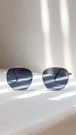 Karmen Sunglasses - Black/Gold