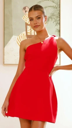 Katalina Mini Dress - Red