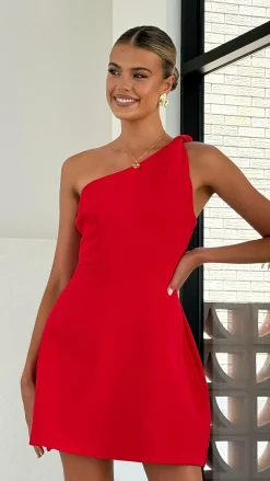 Katalina Mini Dress - Red