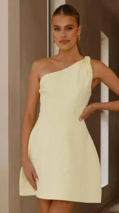 Katalina Mini Dress - Yellow