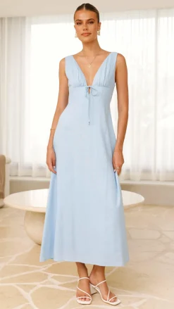 Kataryna Maxi Dress -Blue