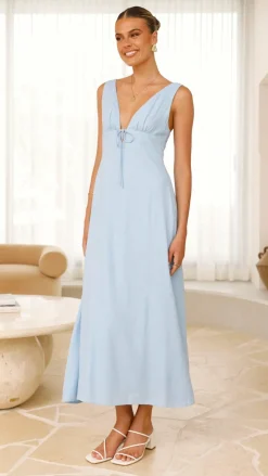 Kataryna Maxi Dress -Blue